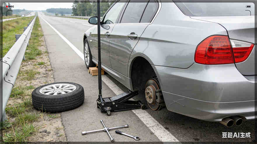 祥云爆胎道路救援-汽车换备胎